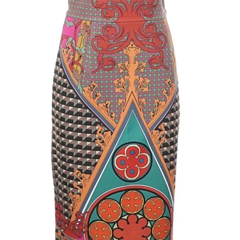 Fabulous Women's Pencil Skirt - Multicolor - Picture 2 of 5